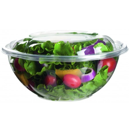 Bowl para ensalada compostable + tapa