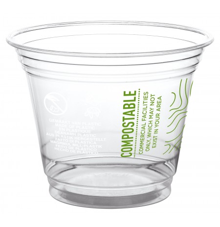 Vaso compostable para bebidas frías